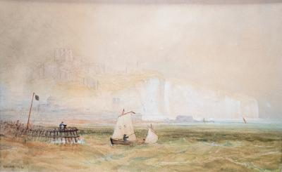 Frederick Clive Newcome 1847 1894 Dover signed 2dd318