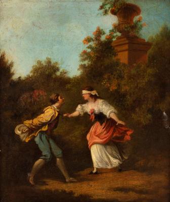 Follower of Fragonard Blind Man s 2dd341