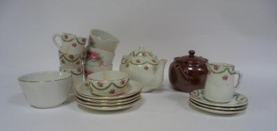 Two part dolls tea sets, circa 1910