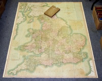 Cary s Six Sheet Map of England 2dd46b