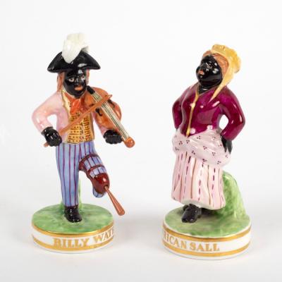 A pair of Sampson Hancock figures of