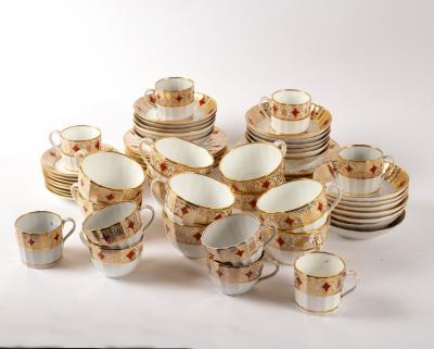 An English porcelain part tea and