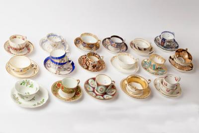 A group of twenty-eight English porcelain