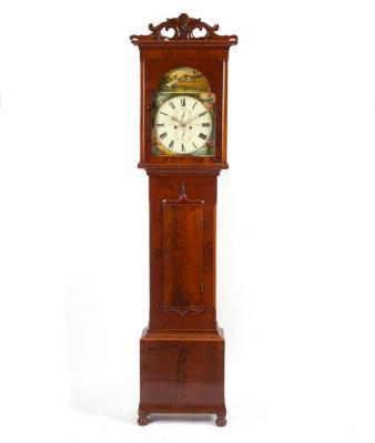 An eight-day longcase clock, J