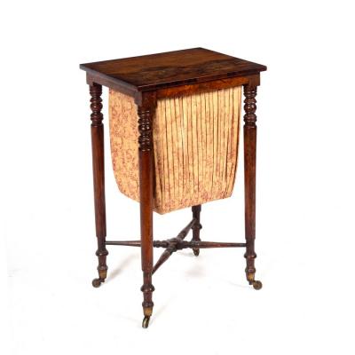 A mid 19th Century rosewood work