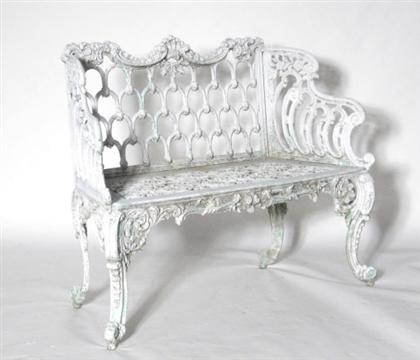  Painted Rococo revival cast 4955d