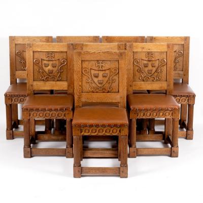 A set of eight 17th Century style