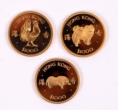 A Hong Kong 1000 gold coin for 2dd605