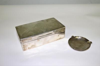 A silver cigarette box Richard 2dd61b