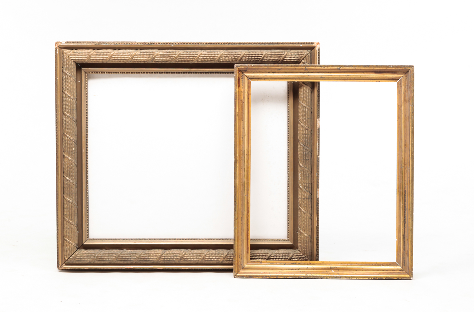 TWO PICTURE FRAMES. American or