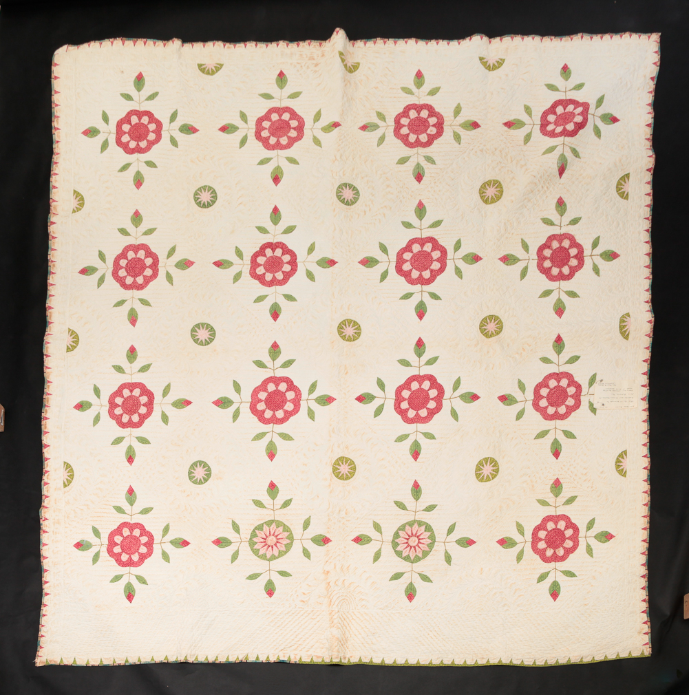 AMERICAN APPLIQUE QUILT Second 2dfdbe