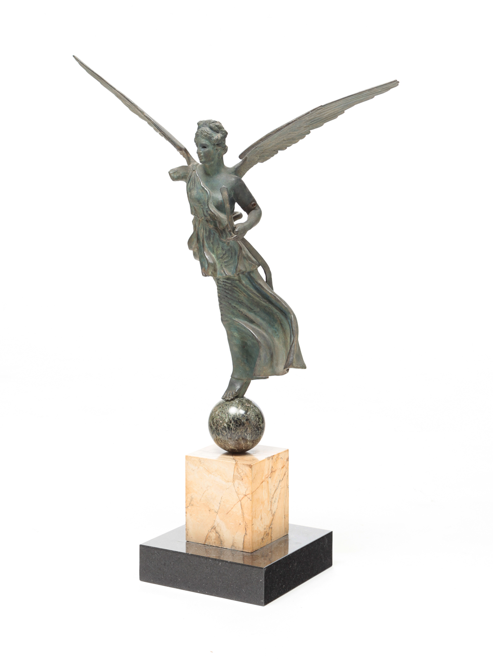 EUROPEAN "WINGED VICTORY" BRONZE.