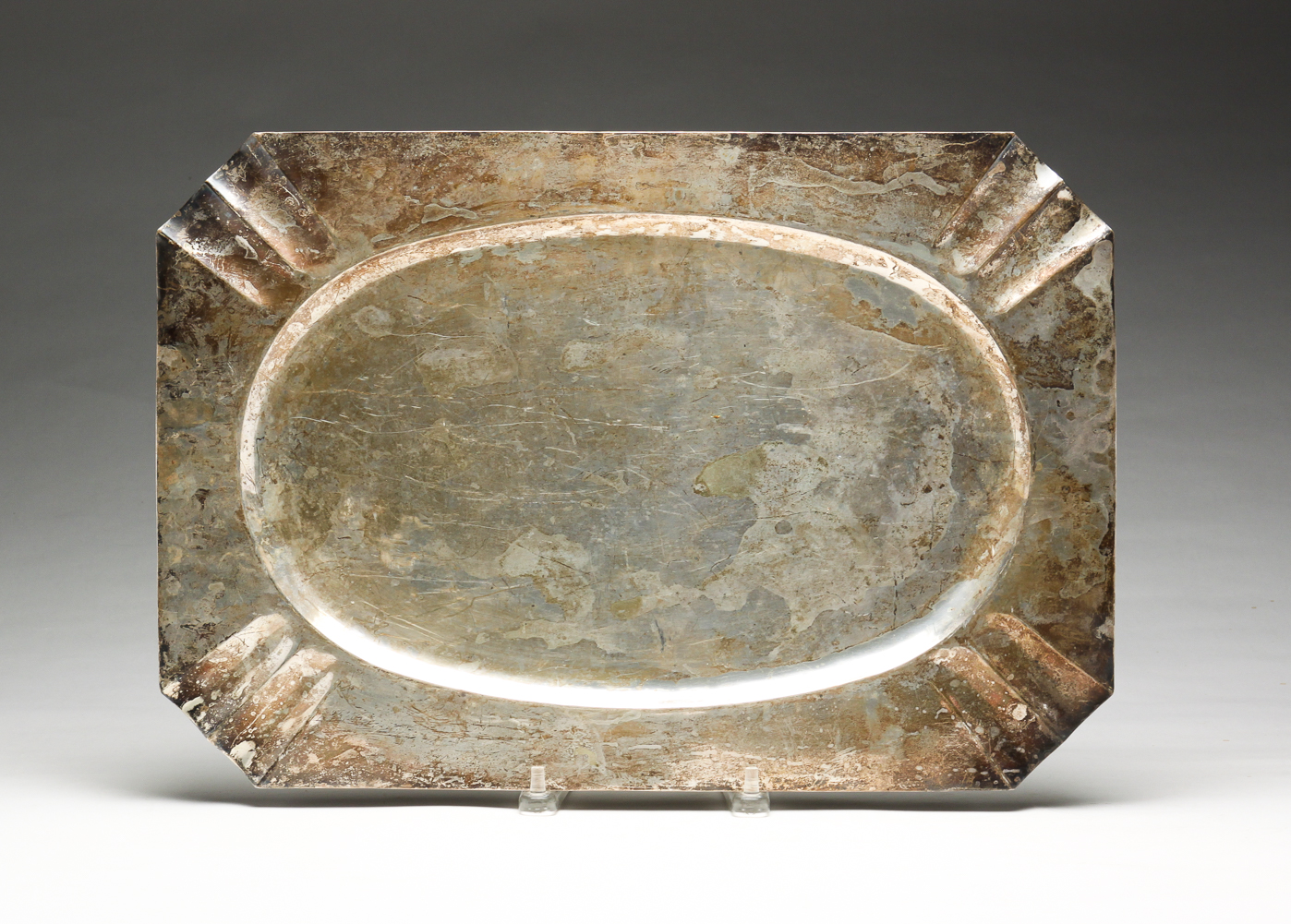 MEXICAN LILYAN STERLING PLATTER.