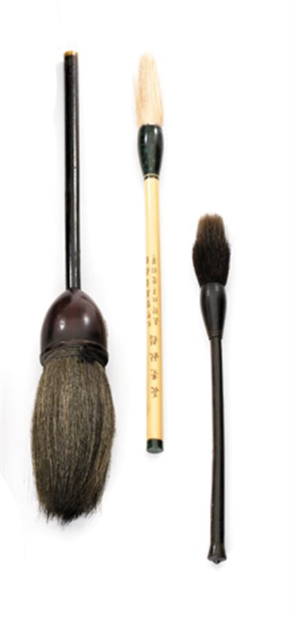 Three Chinese Calligraphy brushes 4996b