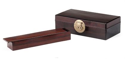 Fine zitan document box and hongmu 49984