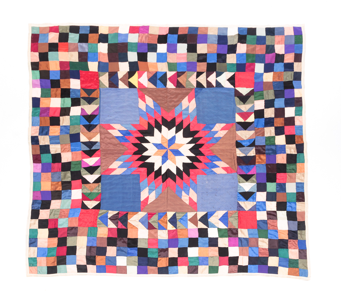 AMERICAN PIECED QUILT Probably 2dff3c