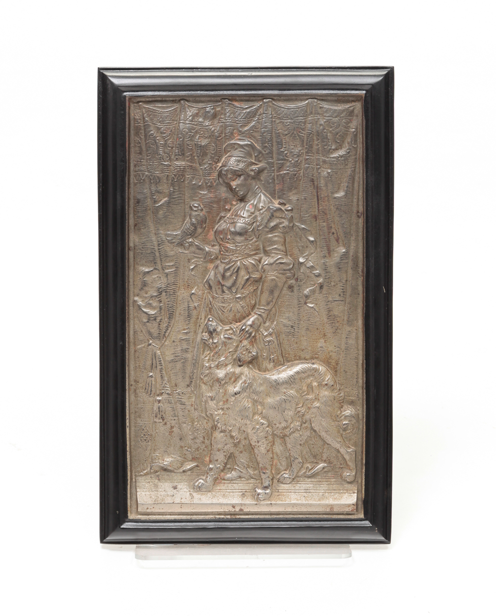 AMERICAN CAST IRON PLAQUE. Late 19th