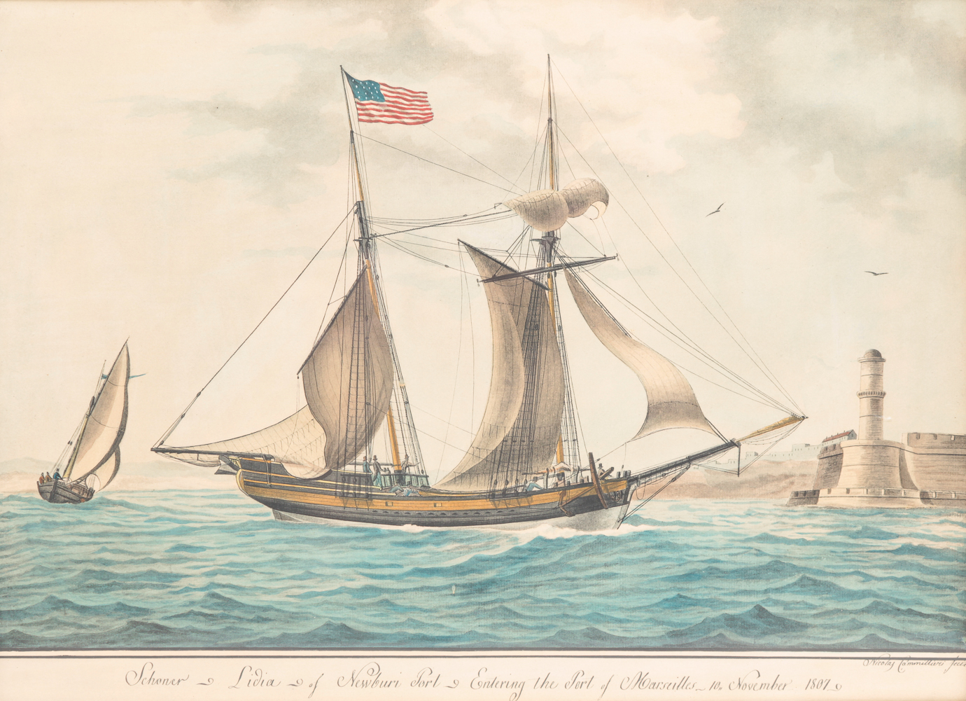 PRINT "SCHOONER 'LIDIA'...", NICOLAS