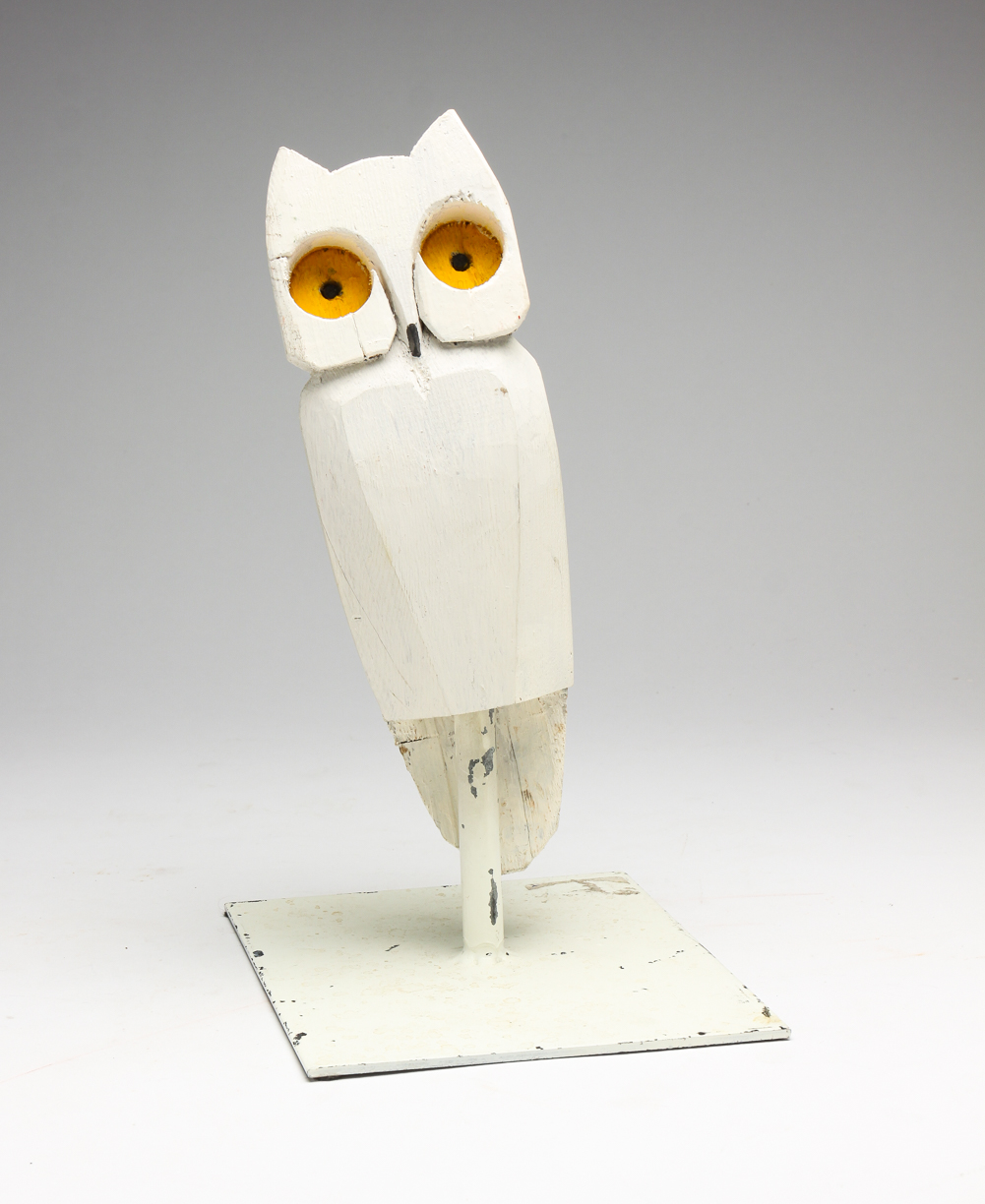 AMERICAN FOLK ART OWL Possibly 2e00e6