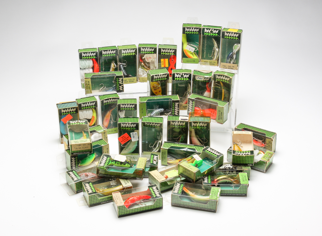 FORTY HEDDON BOXED LURES Late 2e030a