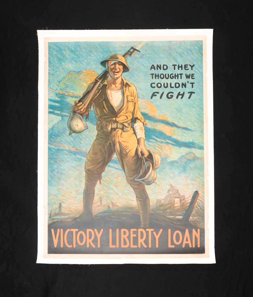 WORLD WAR I LIBERTY BOND POSTER  2e0323