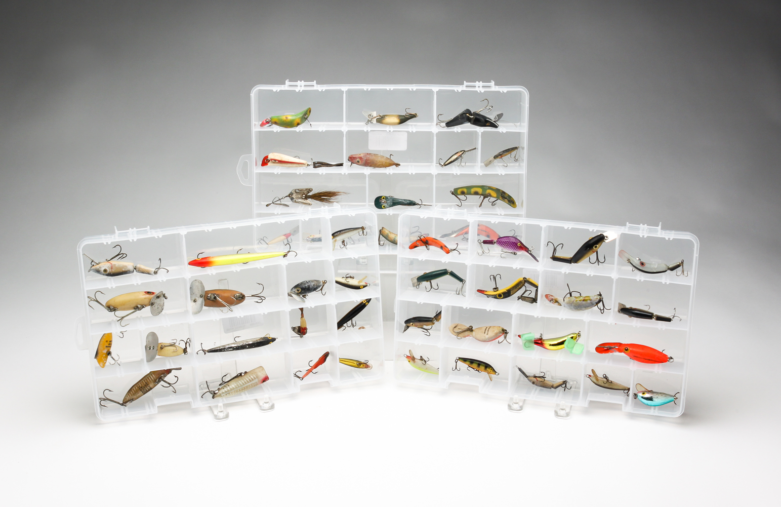 GROUP OF ASSORTED LURES Late 20th 2e0348