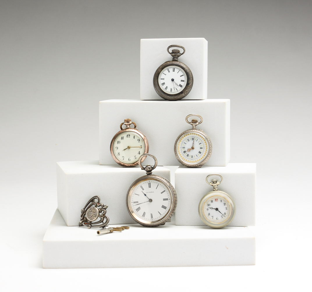 FIVE LADIES PENDANT WATCHES Nineteenth 2e036f