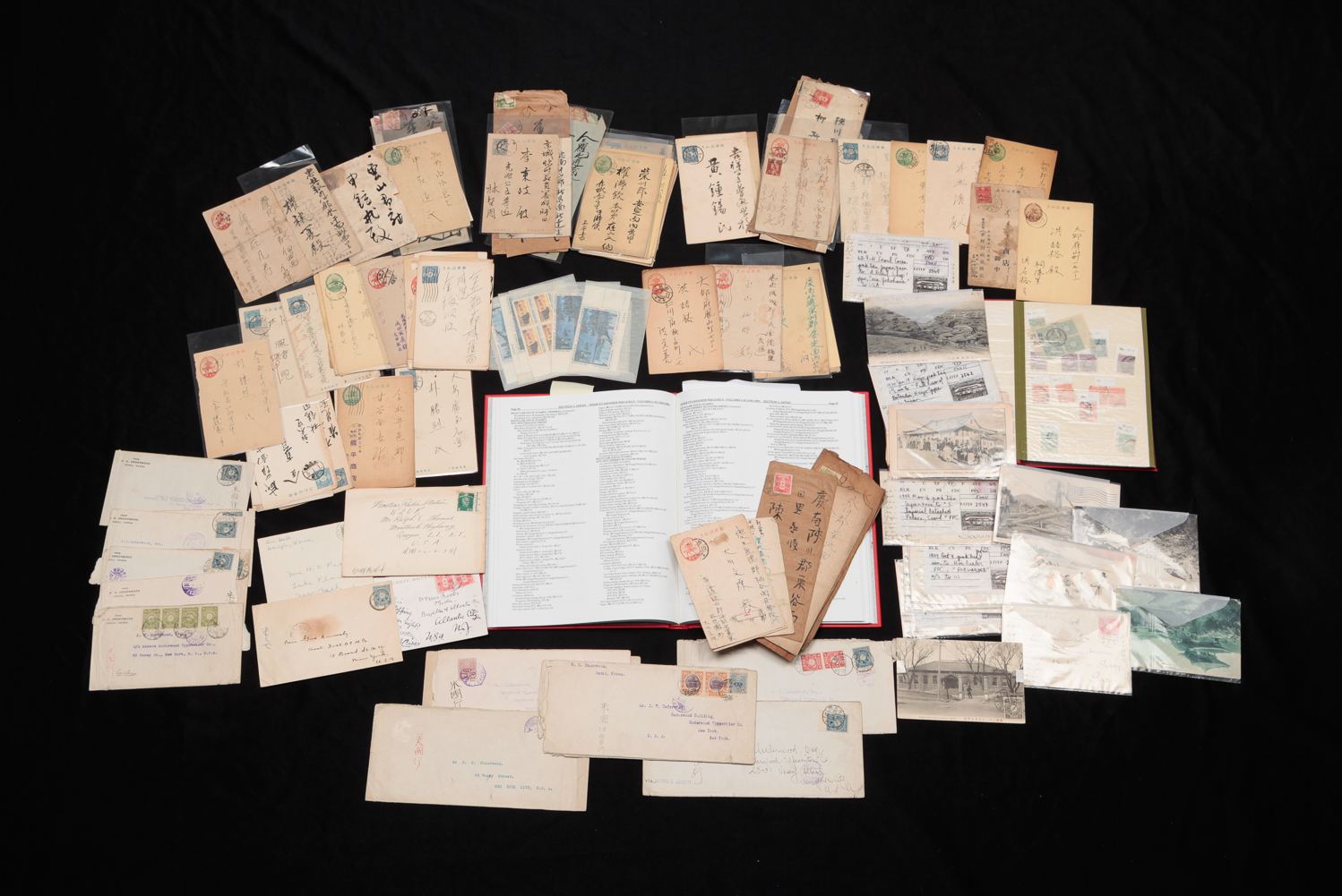 COLLECTION OF JAPANESE STAMPS.
