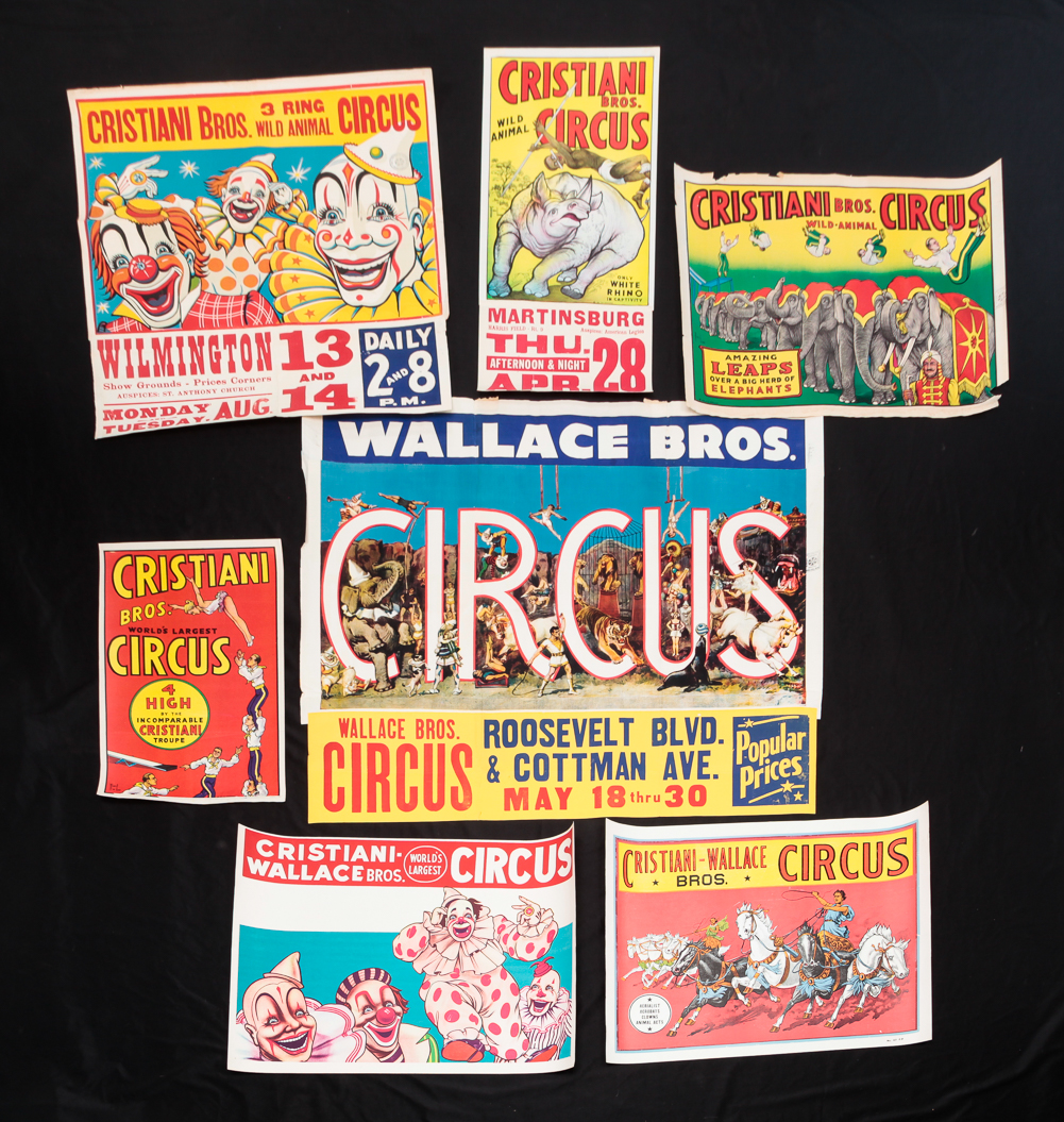 GROUP OF MOSTLY CRISTIANI CIRCUS