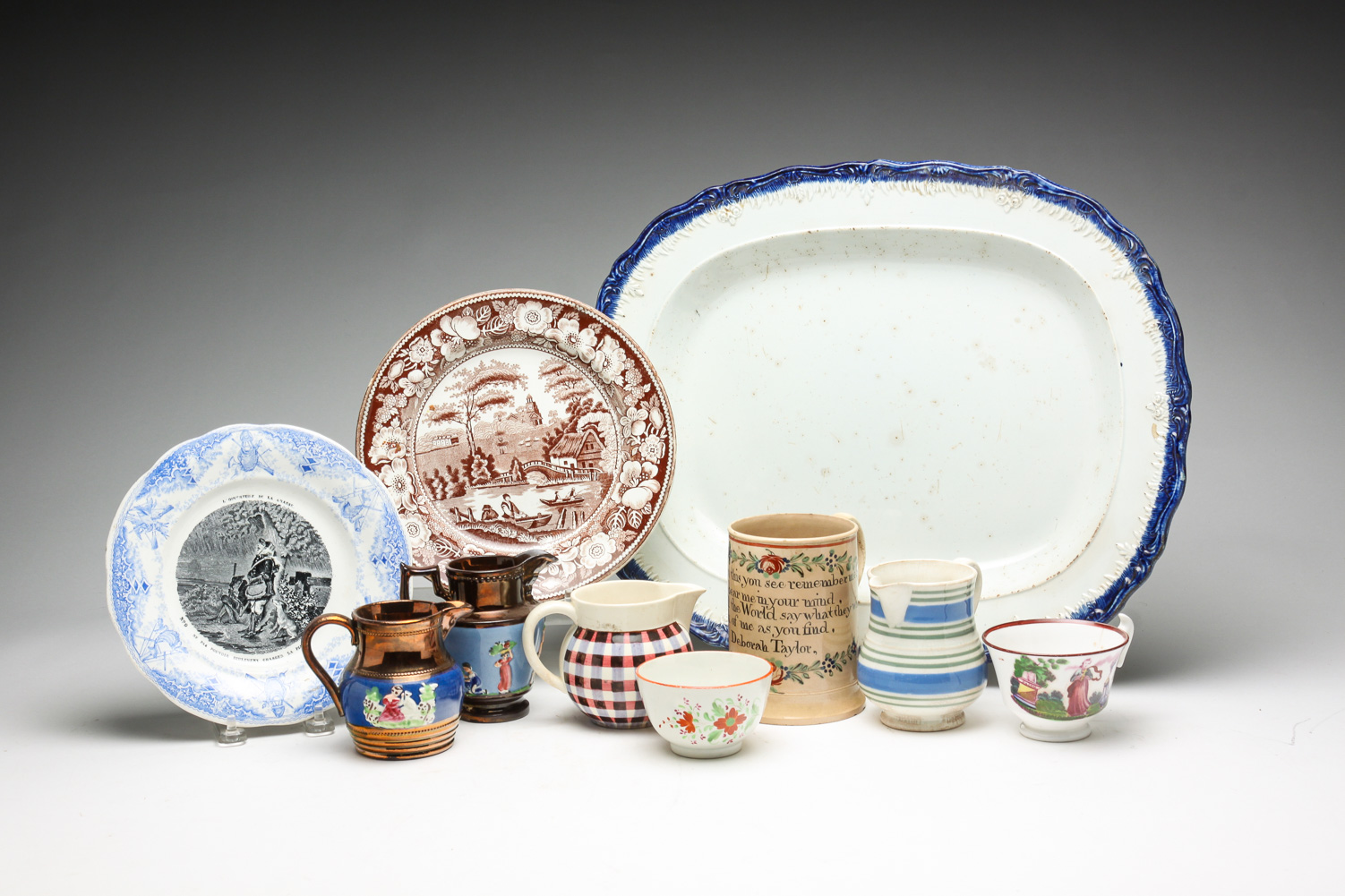 GROUP OF CERAMICS INCLUDING SOFT