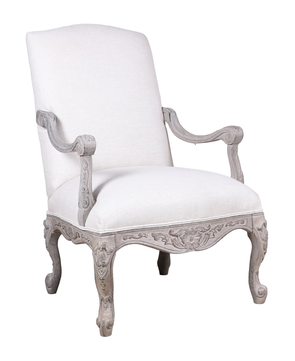 Louis XV style upholstered open 2e0528