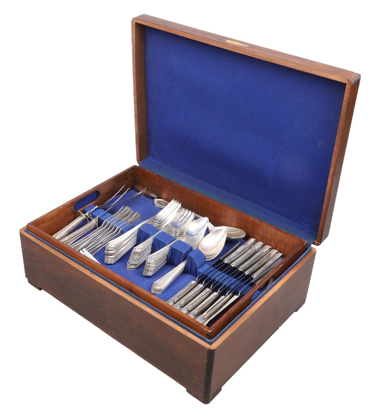  76 Alvin sterling flatware set  2e05ab