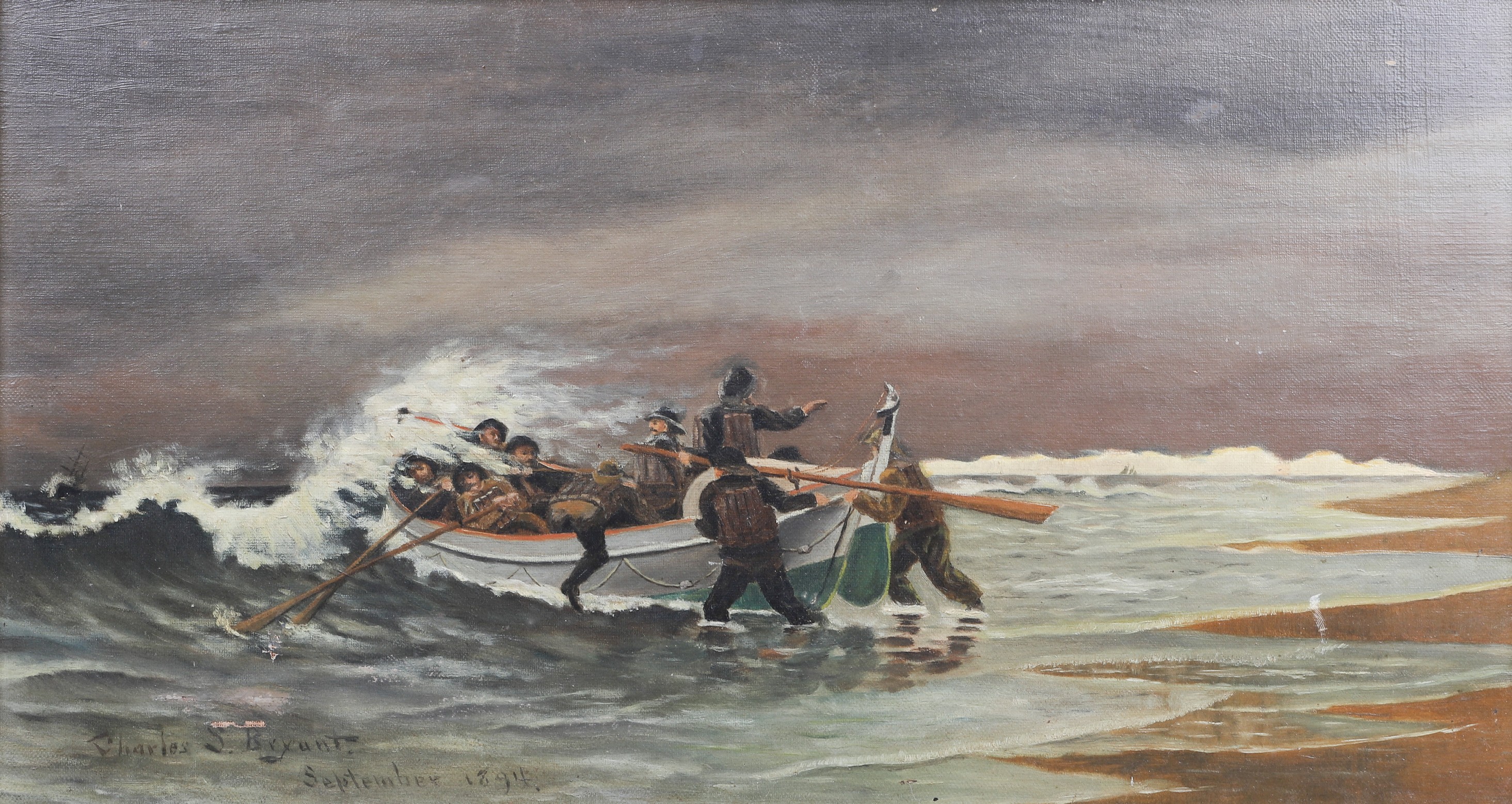 Charles S Bryant painting Rescue 2e0640