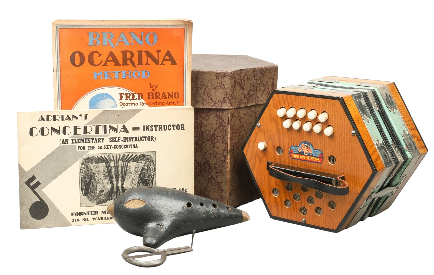 (3) Musical instruments, c/o Invicta