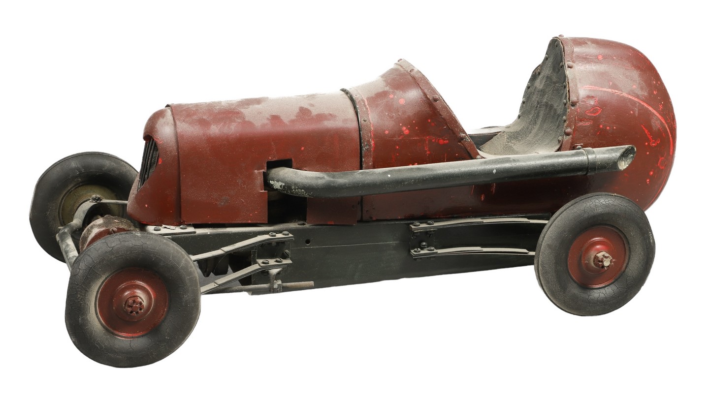 Gas powered speedster model, home