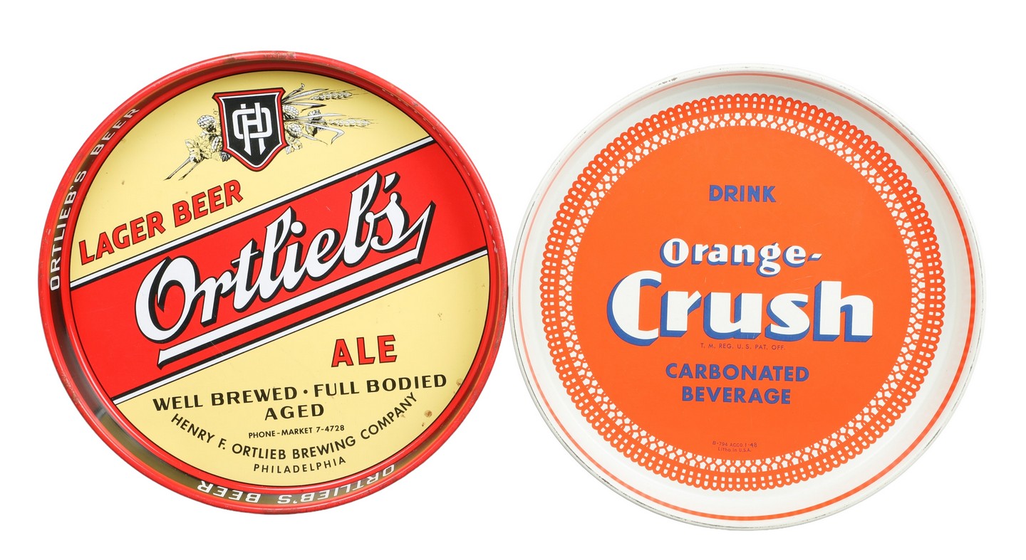 Tin Litho Orange crush serving 2e0687