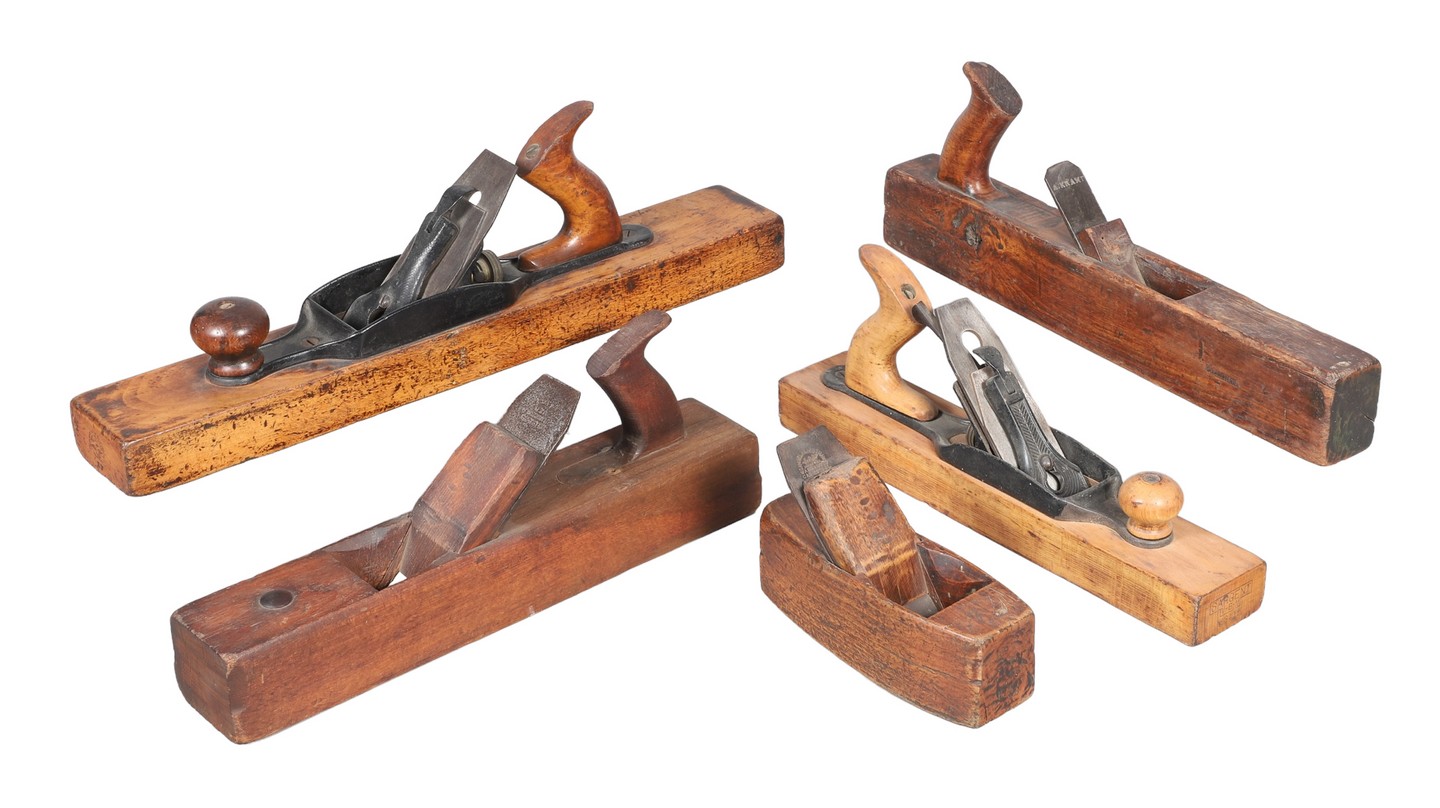 (5) Wood planes to include PJ Menzel