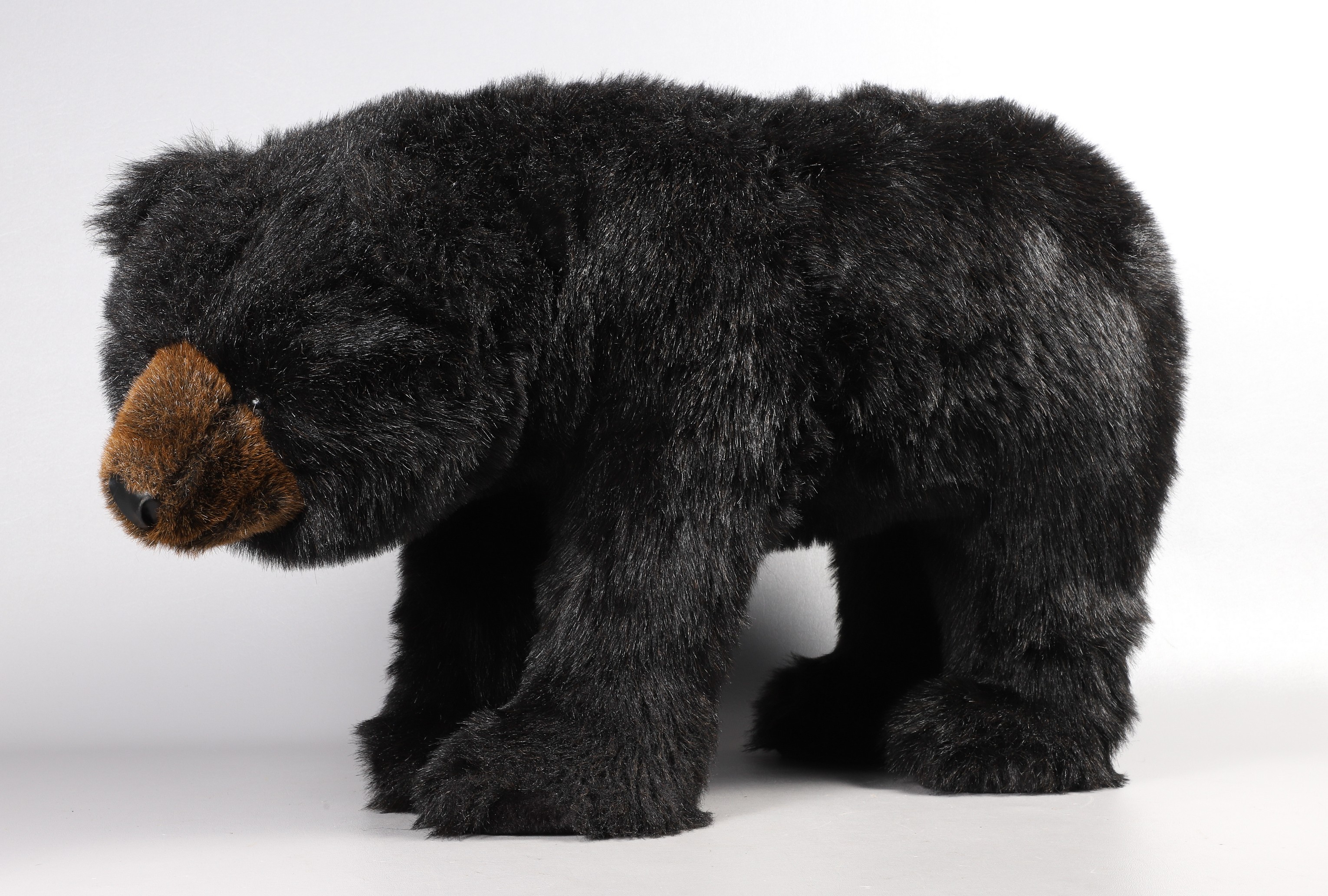 Faux fur black bear footrest Ditz 2e076c
