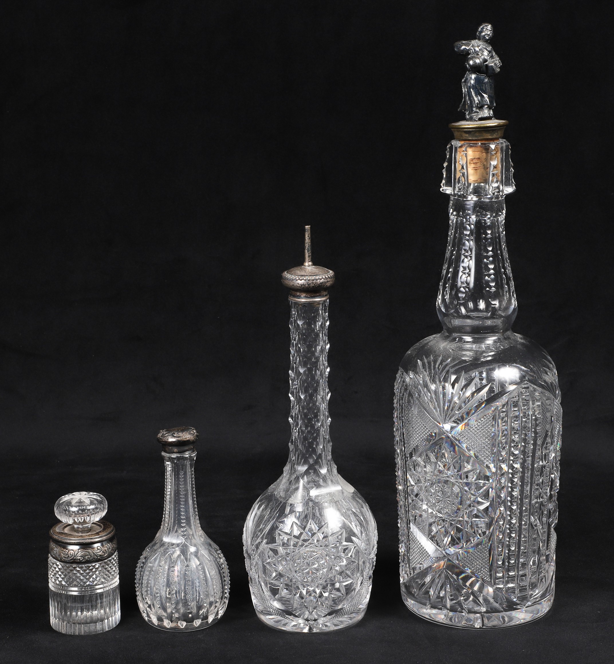 ABCG Decanter, scent bottles, barber