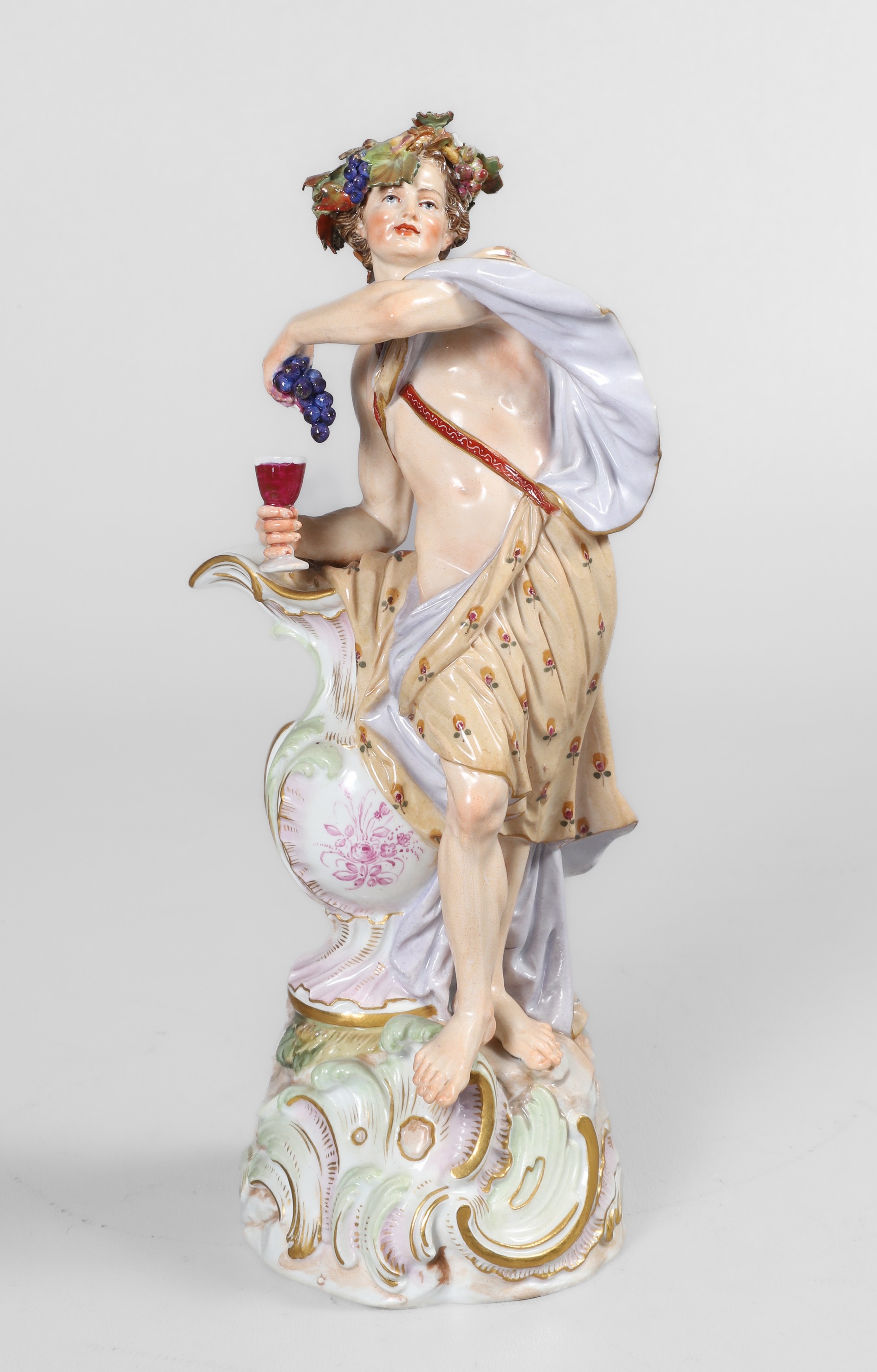 Meissen Porcelain Figure of Bacchus  2e07d9