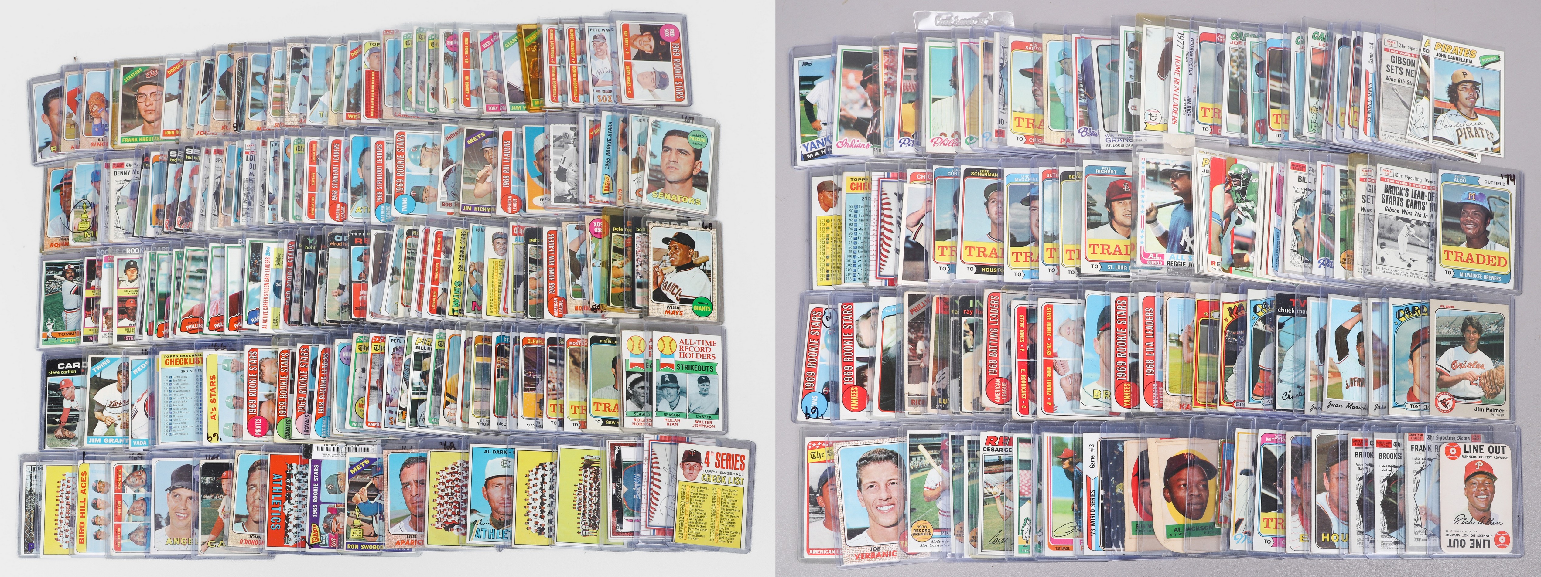 Baseball Card Lot to include 60's/70's,