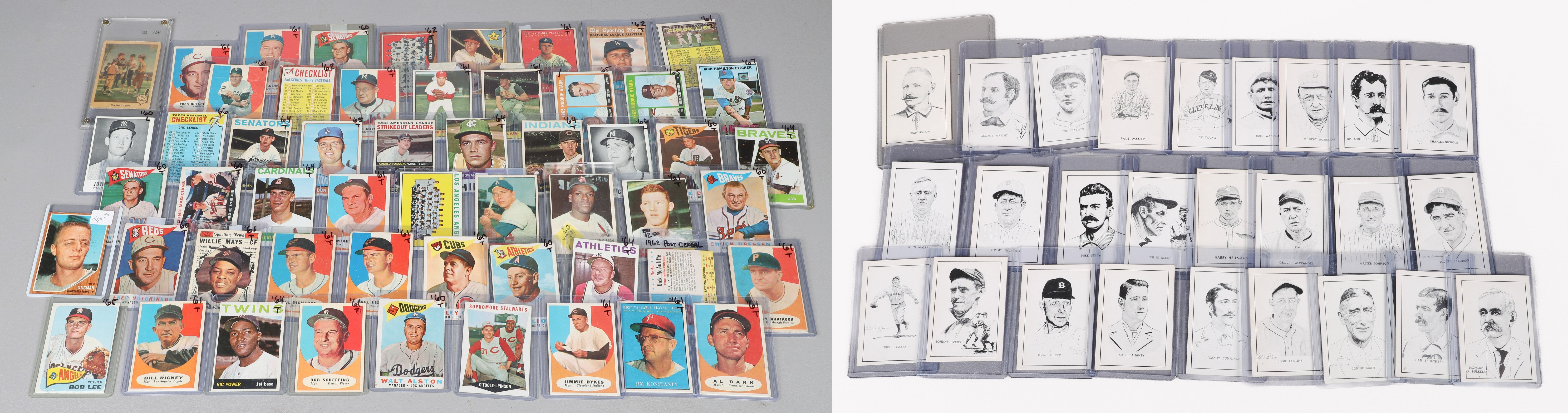 Baseball Card Lot to include (57)