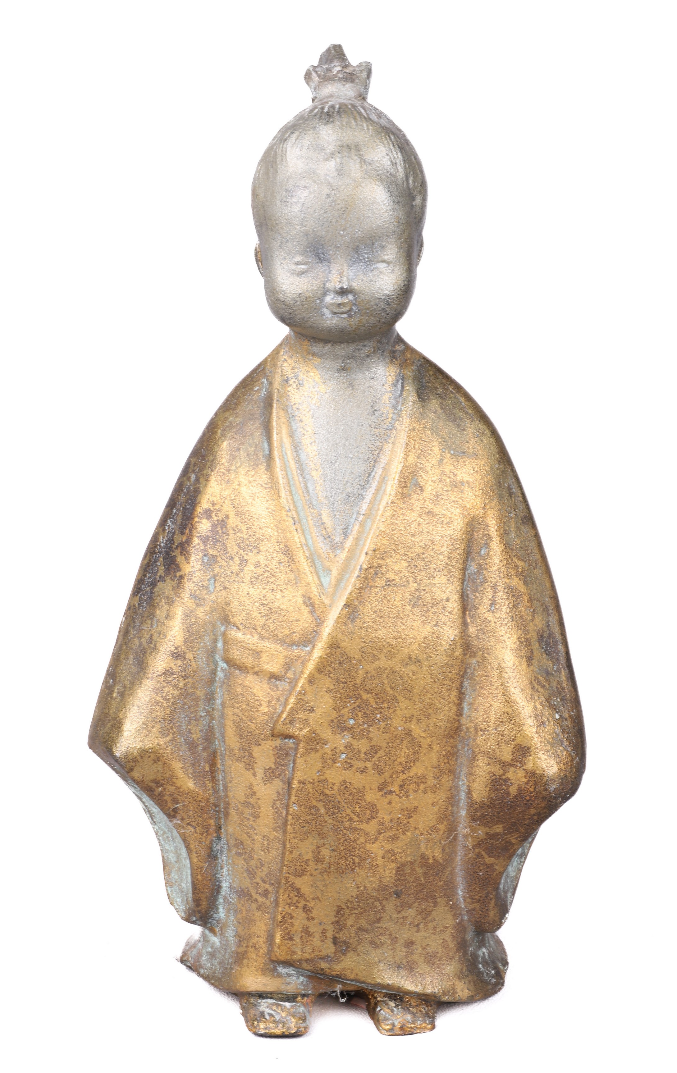 Asian gilt bronze figure child 2e0884