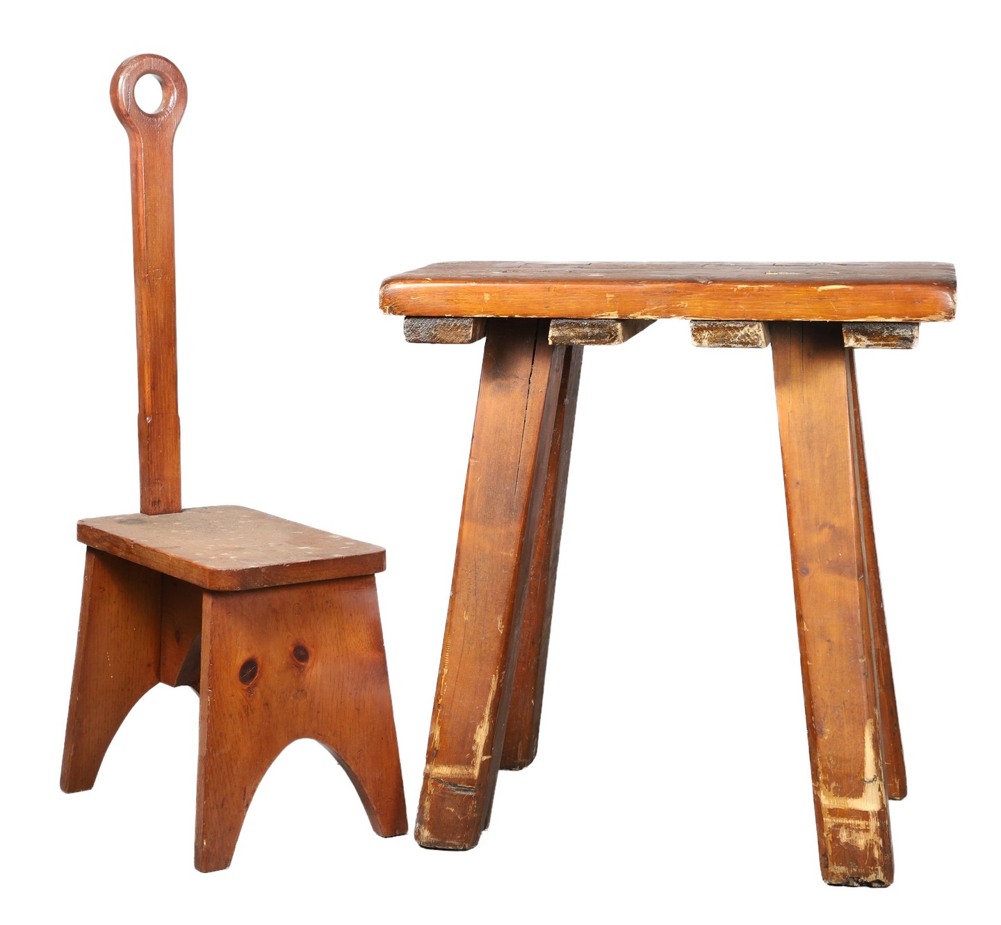 Bench and stool to include mortised 2e0946