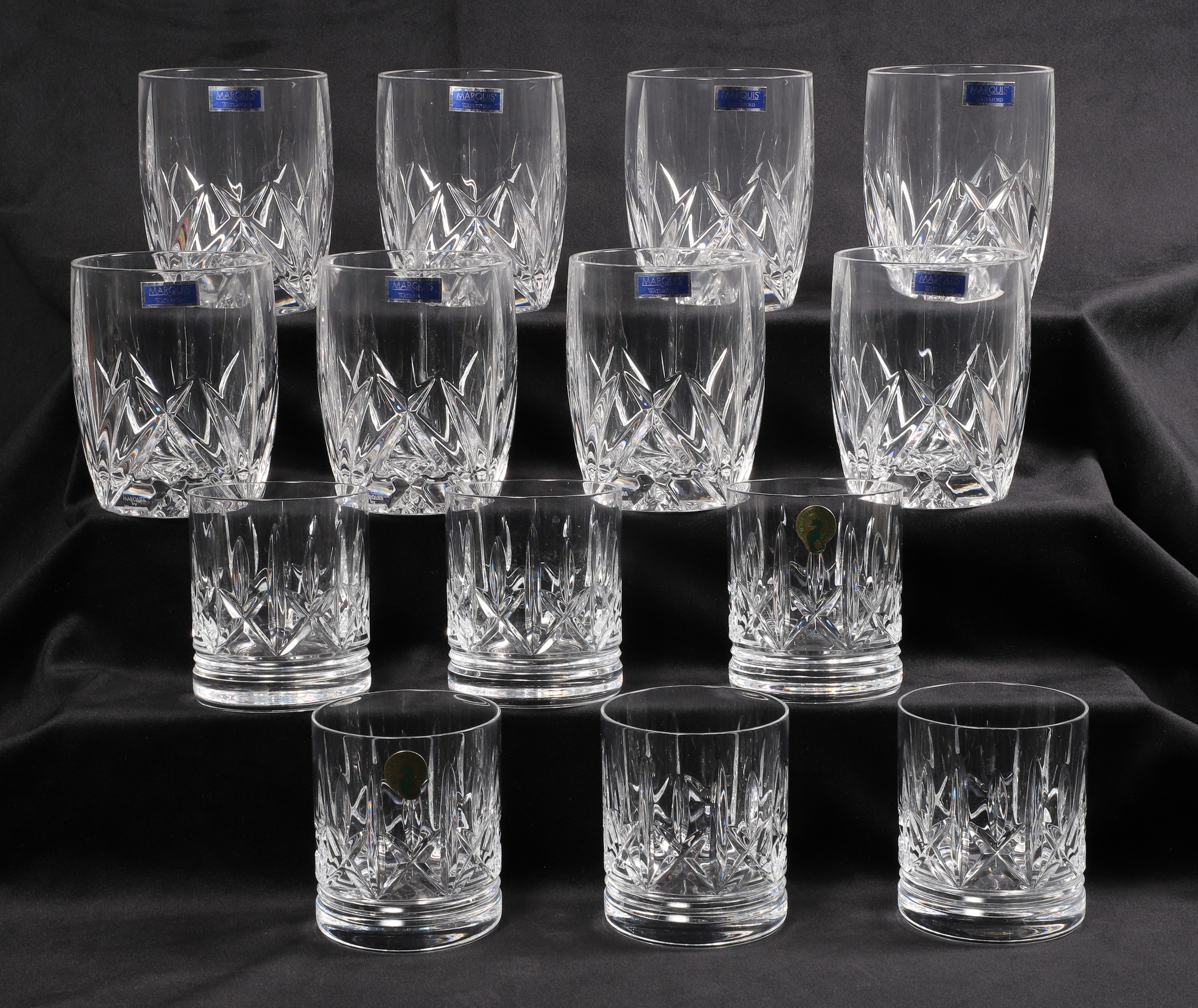 (14) Waterford glasses to include