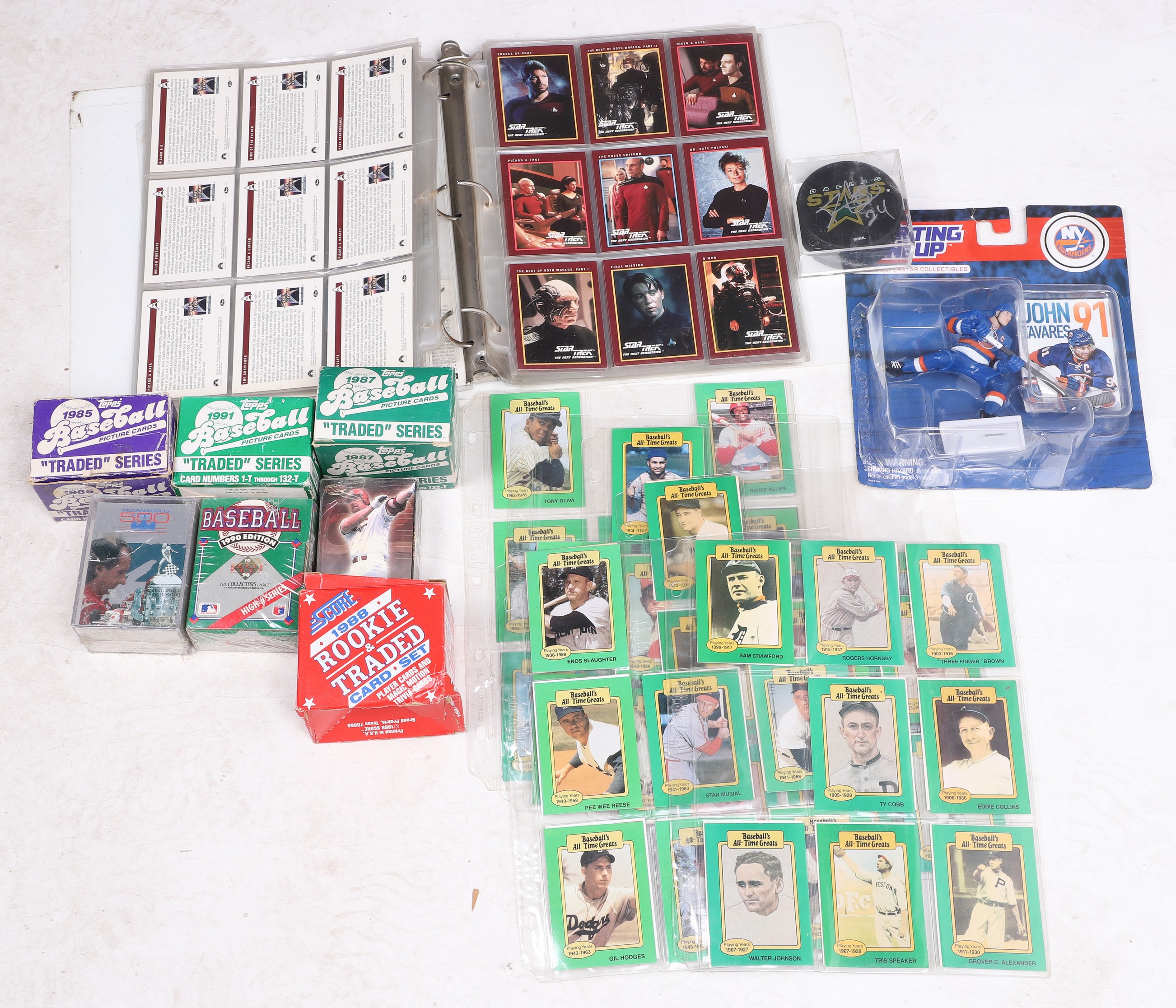 Sport and collectible cards to include