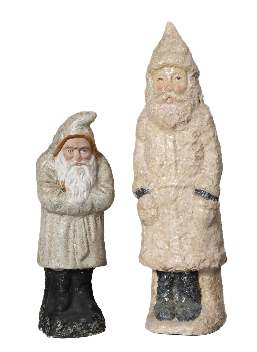  2 Belsnickle Santa figures to 2e0a68