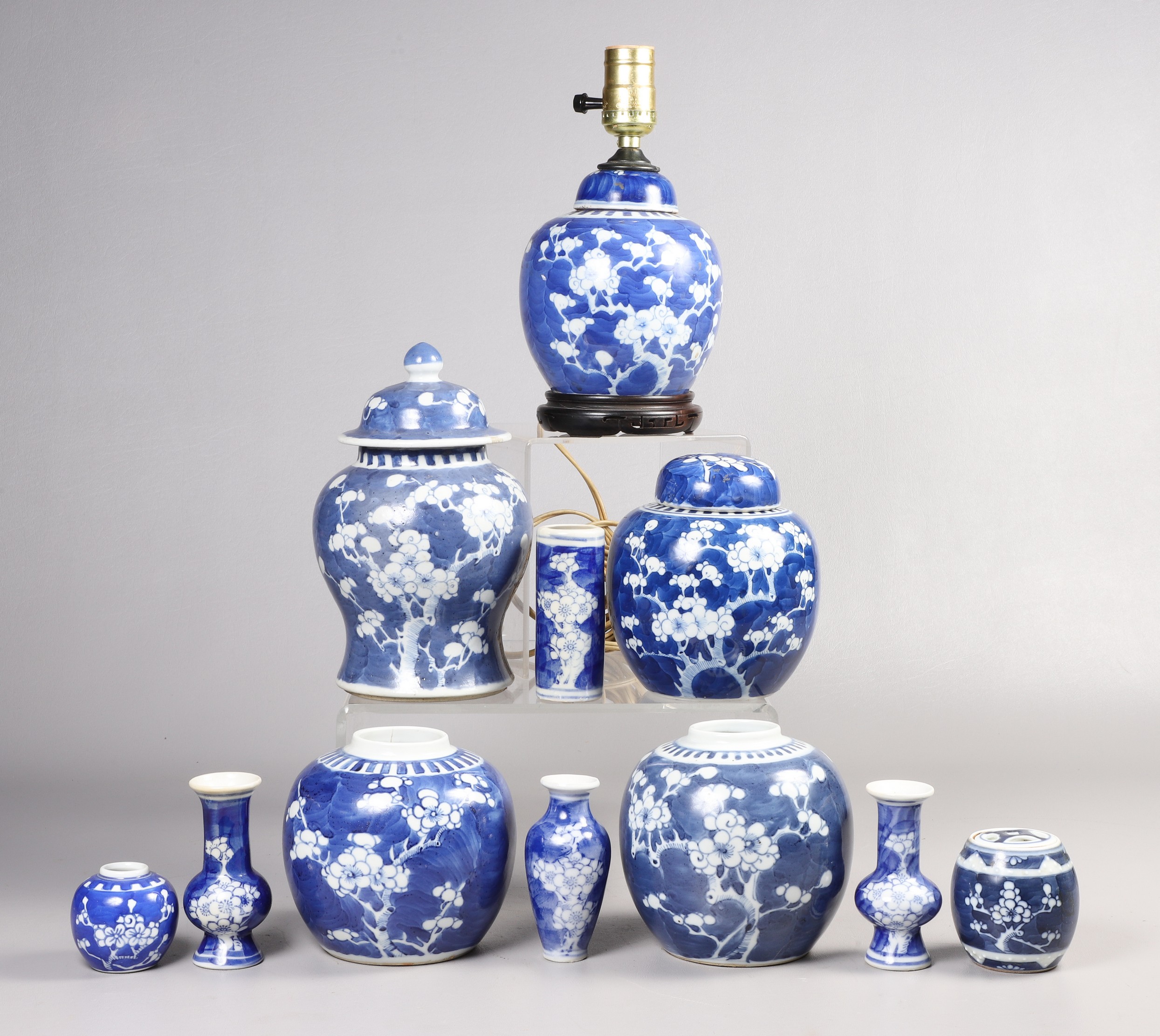 11 Pcs Chinese blue white porcelain  2e0a9a