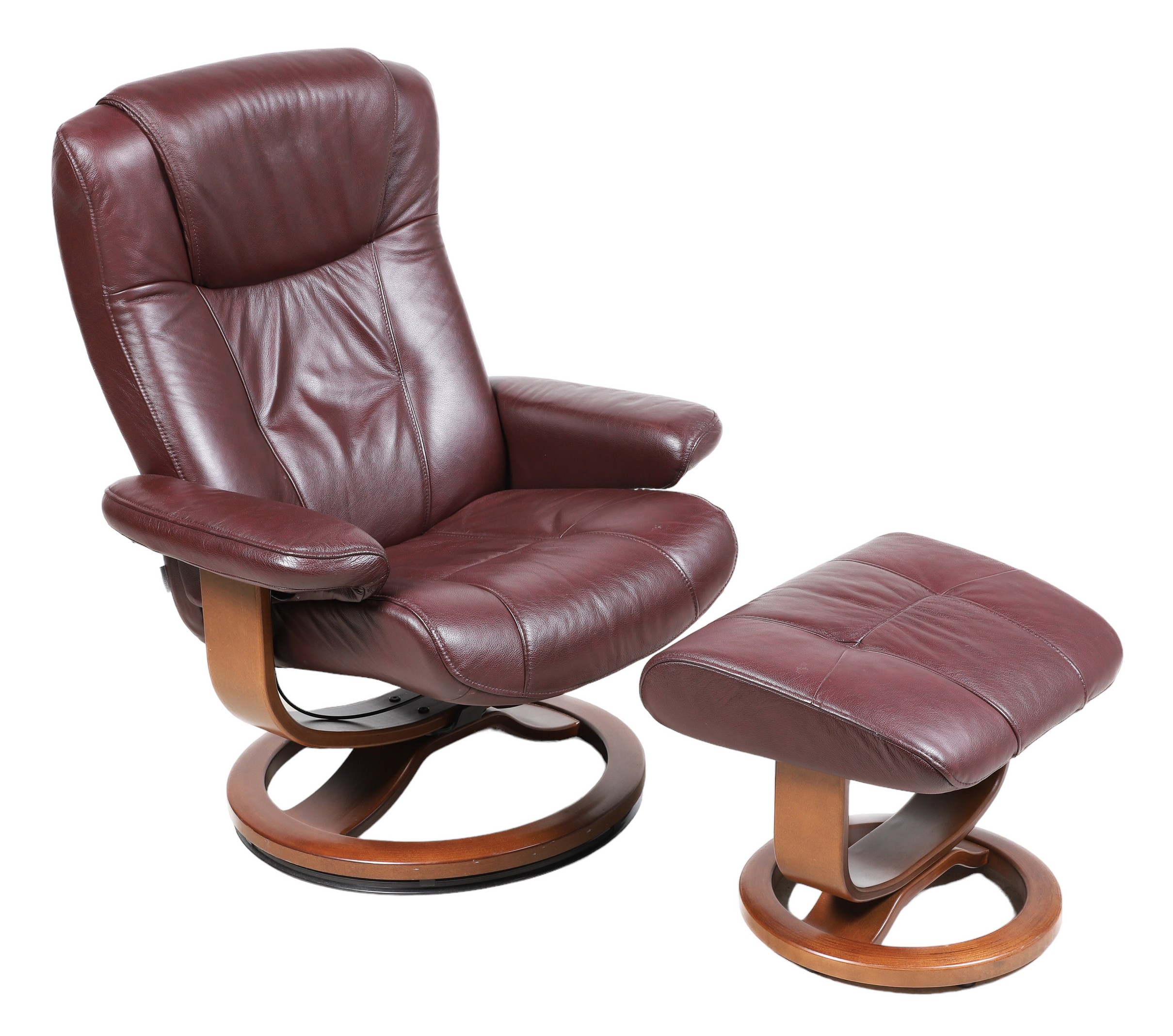 Ekornes Contemporary leather lounge