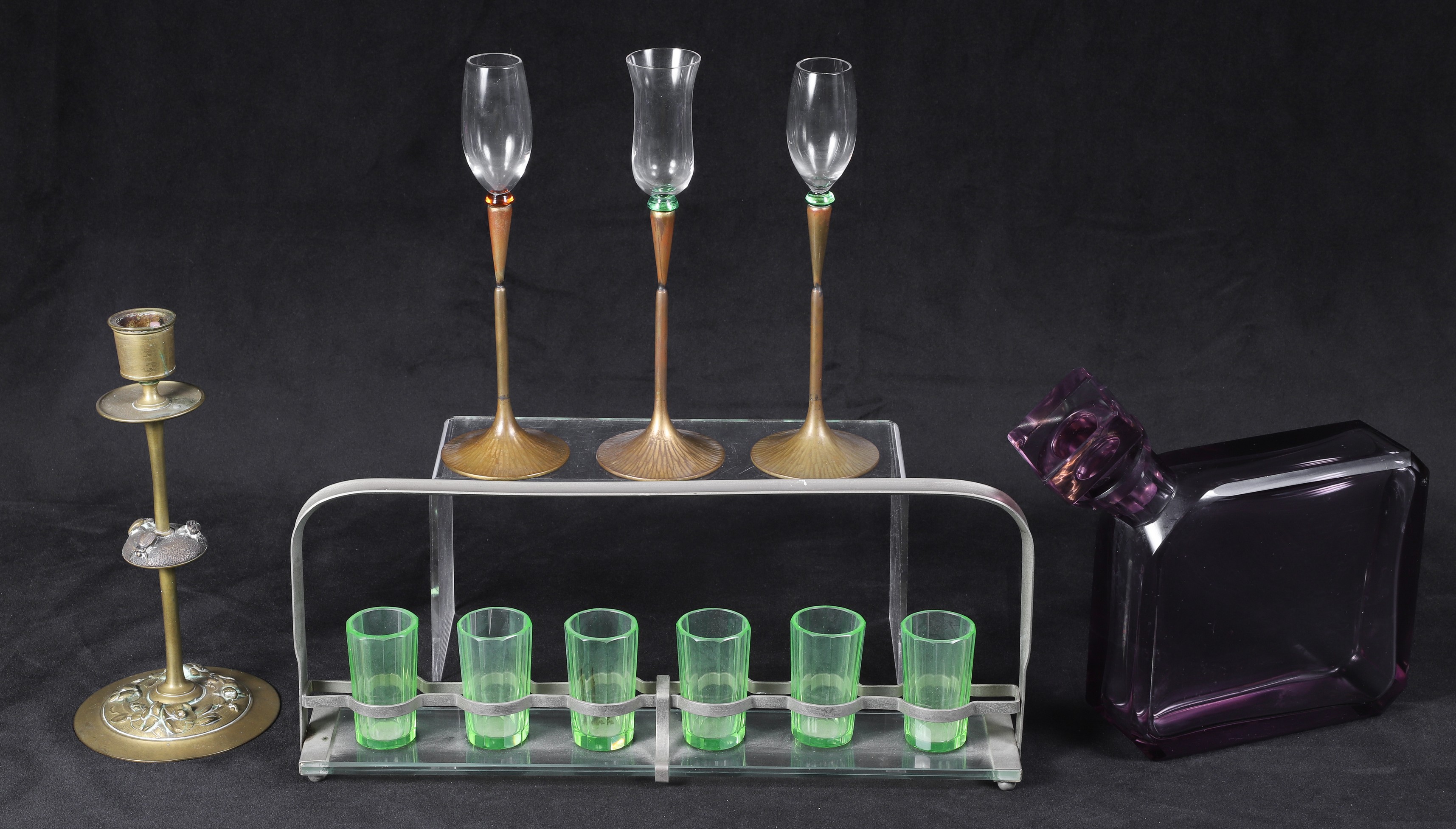 Glass decanter shots stems and 2e0bb8